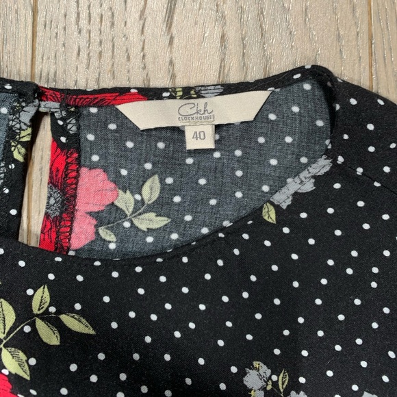 Flare sleeve floral shirt - Picture 3 of 4